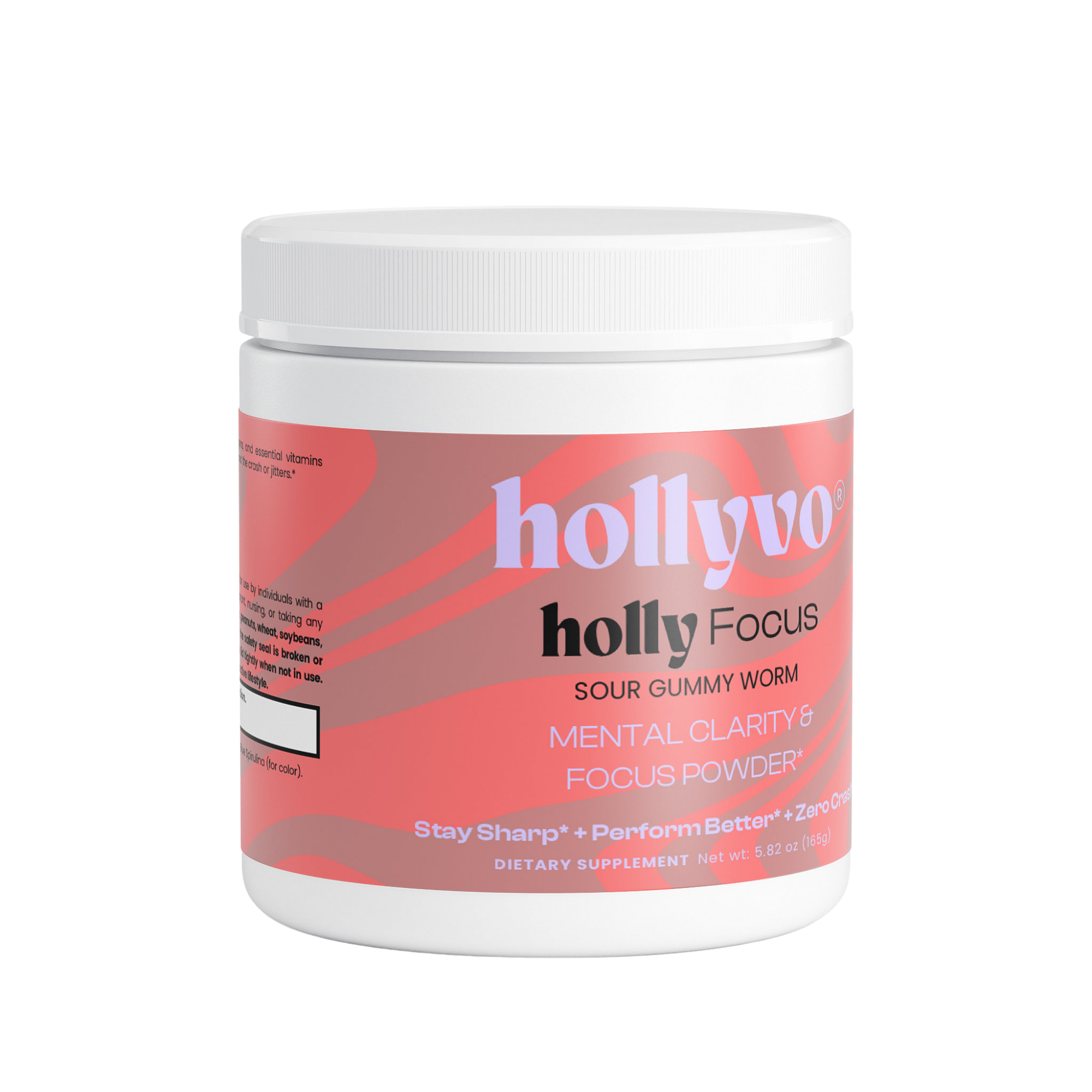 holly focus powder sour gummy worm